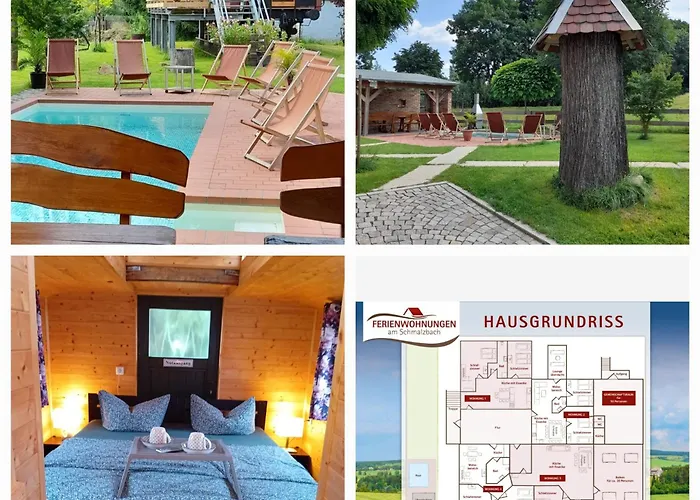 Auf Einer Ebene Für 25 Personen Mit Eigenem Garten Und Pool Ferienhaus